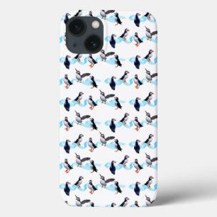 Puffin Party iPad Case (choose colour)
