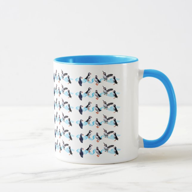 Puffin Party Mug (Right)