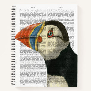 Puffin Portrait Notebook