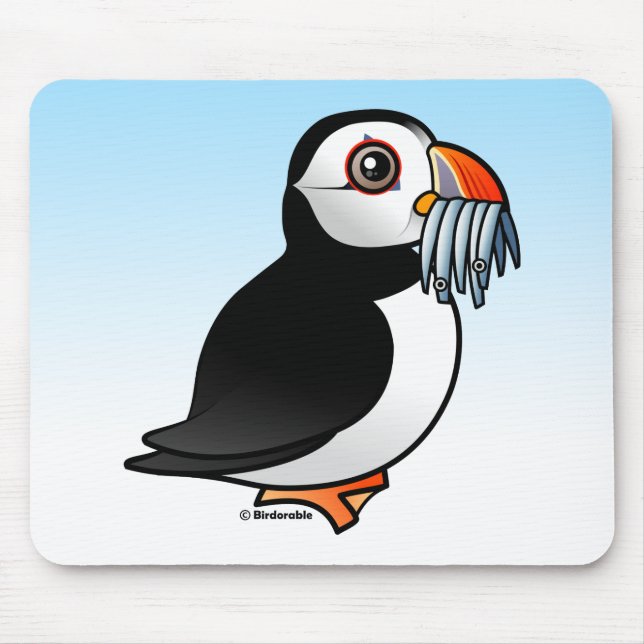 Puffin Prowess Mouse Pad (Front)