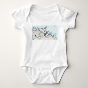 Puffin Rock Baby Bodysuit