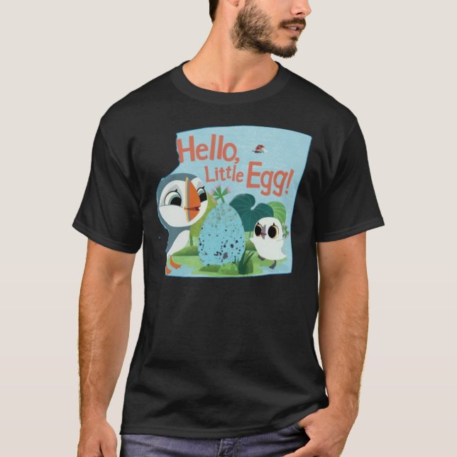 Puffin Rock-Hello Little Egg  T-Shirt (Front)