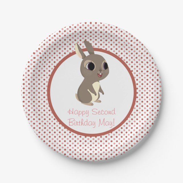 Puffin Rock Party Plate - May (Front)