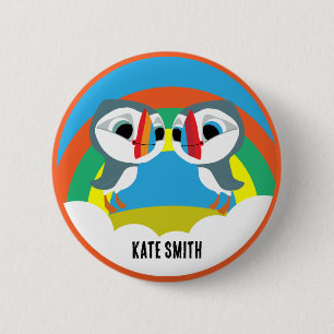 Puffin Rocks 2 Inch Round Button