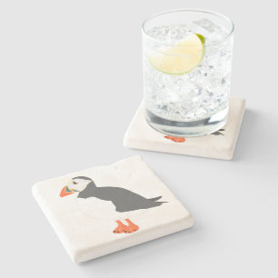 Puffin Stone Coaster