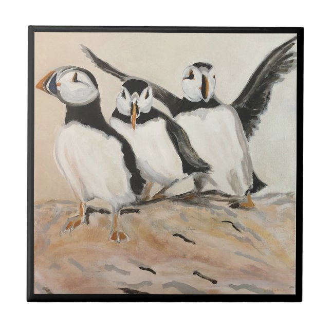 Puffin Tile (Front)