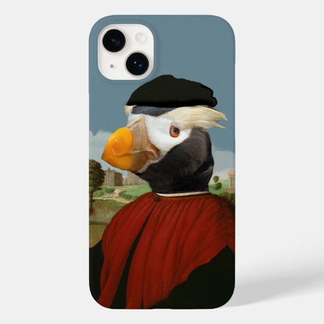 Puffin Tufted - Coque iphone11 de Fun Birder (Verso)