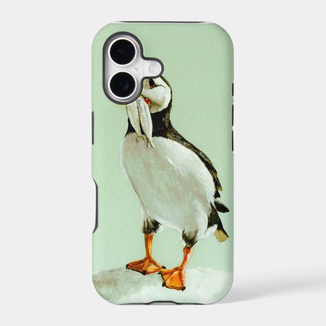 Puffin with Fish (Back)