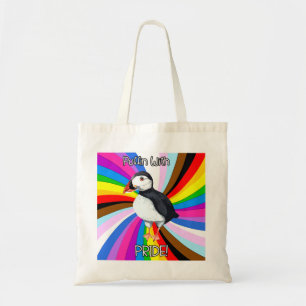 Puffin With Pride! - LGBTQ+ Tote Bag