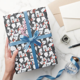 Puffin Wrapping Paper