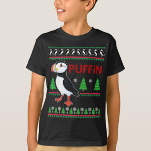 Puffin Xmas Ugly Sweater Puffins Lover Funny Cute