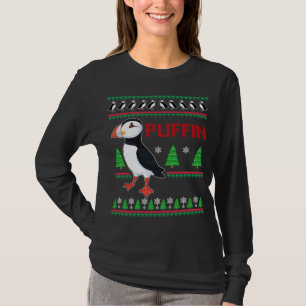 Puffin Xmas Ugly Sweater Puffins Lover Funny Cute