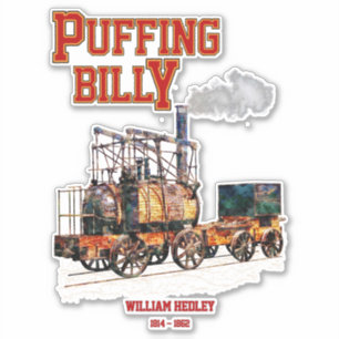 Puffing Billy Steam Train English Locomotive