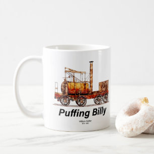 Puffing Billy Steam Train English Locomotive  Coffee Mug