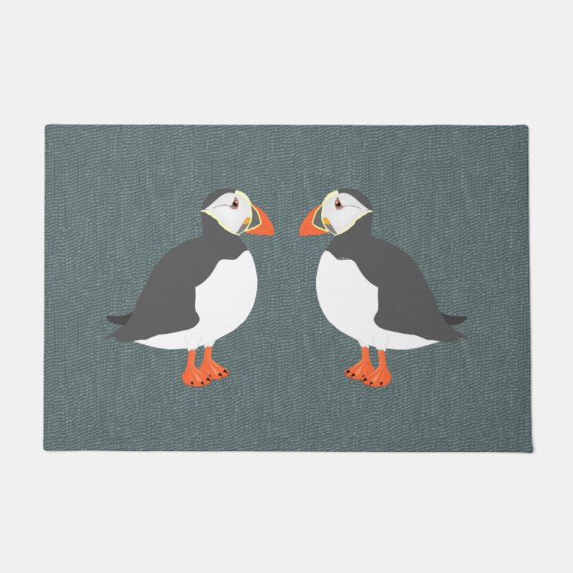 Puffins Doormat (Front)