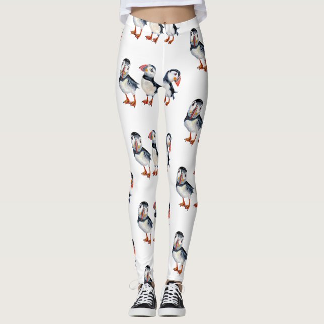 Puffins Leggings (Front)