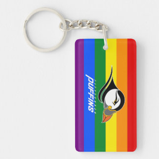 Puffins Pride Keychain