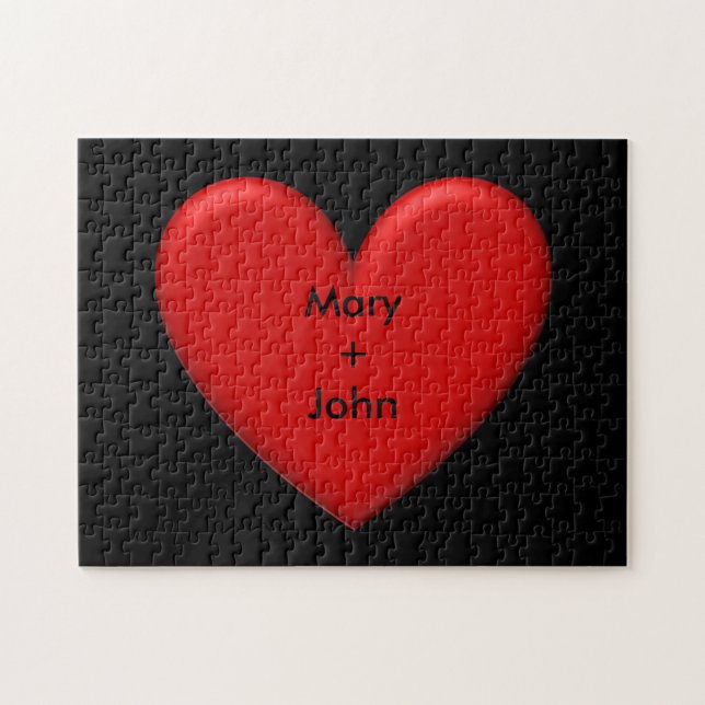 Puffy Heart Jigsaw Puzzle (Horizontal)