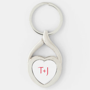 Puffy Heart Keychain