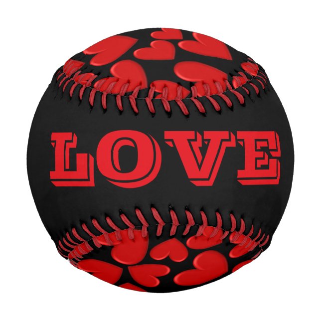 Puffy Hearts Baseball (Back)