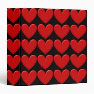 Puffy Hearts Binder