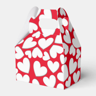 Puffy Hearts Favor Box