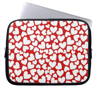 Puffy Hearts Laptop Sleeve