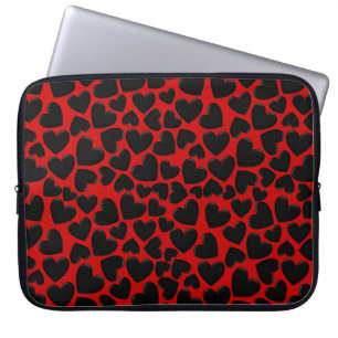 Puffy Hearts Laptop Sleeve
