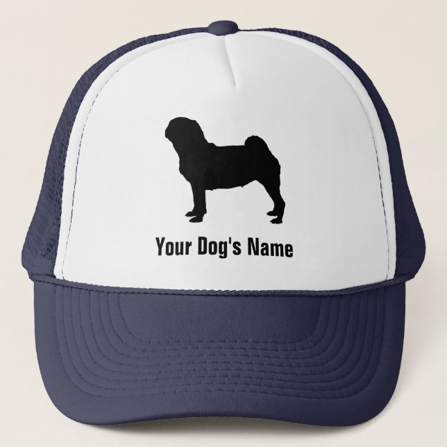 Pug パグ trucker hat (Front)