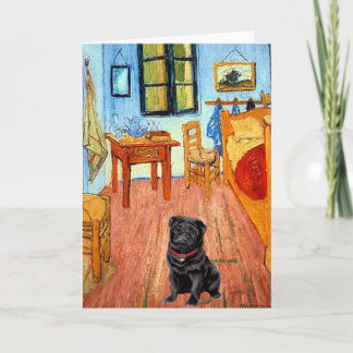 Pug 17 (black) - The Room Card