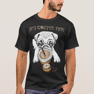 Pug and 2 go cup  T-Shirt