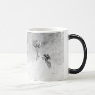 Pug and Angel Magic Mug