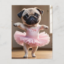Pug Ballerina