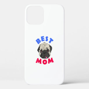 Pug Best Mom Mothers Day Mom Gift iPhone 12 Case