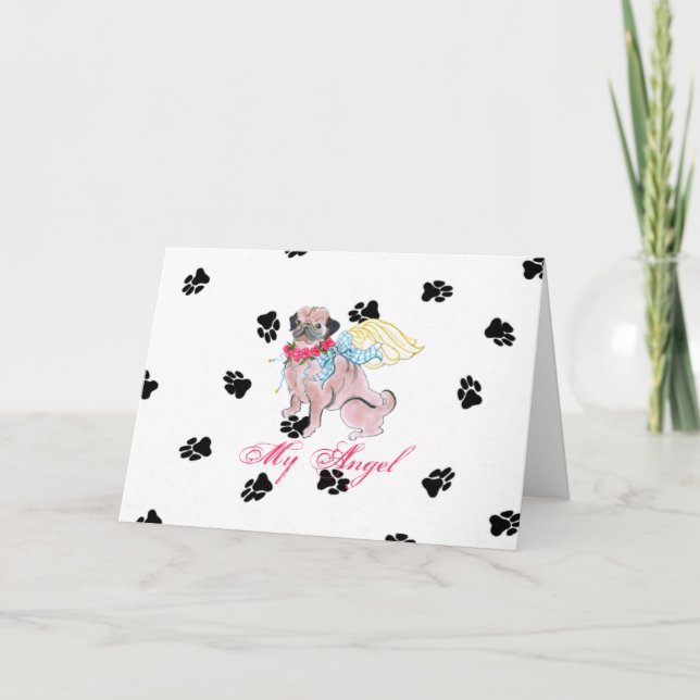 Pug Bone Mot Card (Front)