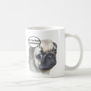 Pug Boss Coffee Mug