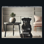 Pug Calendar 2025 Wall Calendar<br><div class="desc">Introducing the 2025 Pug Calendar β a delightful 12-month journey featuring adorable pugs celebrating the best of every season! This unique calendar showcases not only the beloved traditional fawn pugs but also includes charming black pugs and a rare panda pug, each enjoying seasonal activities throughout the year. From blooming flowers...</div>