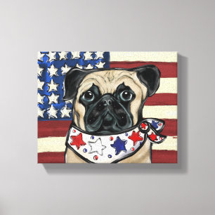 PUG CANVAS PRINT