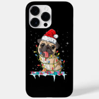 Pug Christmas Tree Lights Santa Dog Xmas Gifts Boy