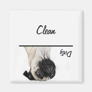 Pug Clean / Dirty Magnet