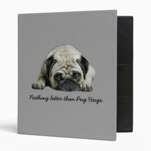 Pug Clown At Heart Binder