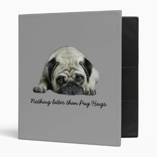 Pug Clown At Heart Binder