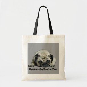 Pug Clown At Heart Tote Bag