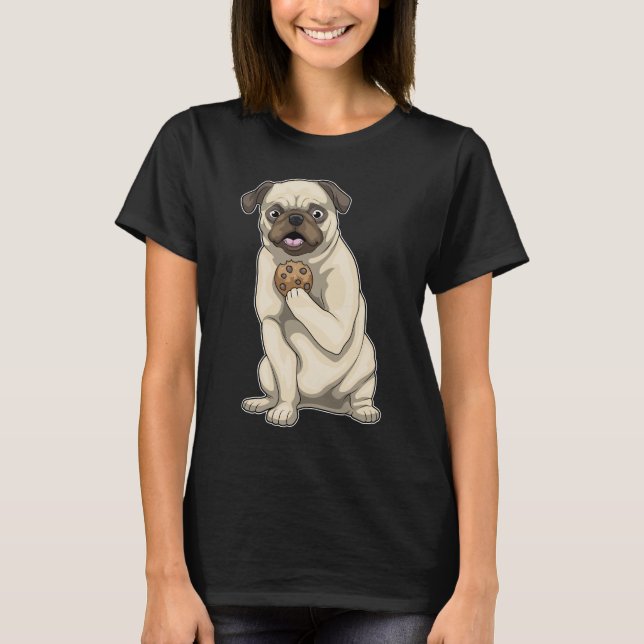 Pug Cookie T-Shirt (Front)