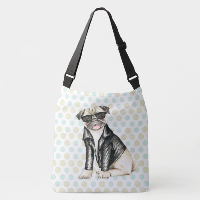 Pug Crossbody Bag (Front)