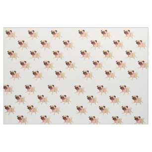 Pug custom fabric