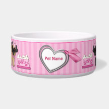 Pug Cuties Pink Stripe - Customize