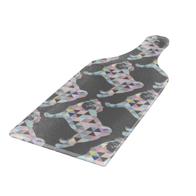 Pug Cutting Board (Corner)
