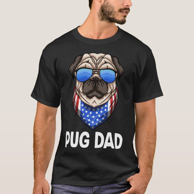 Pug Dad Classic  289 T-Shirt (Front)