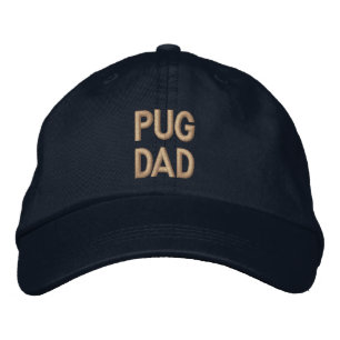 Pug Dad Embroidery Cap